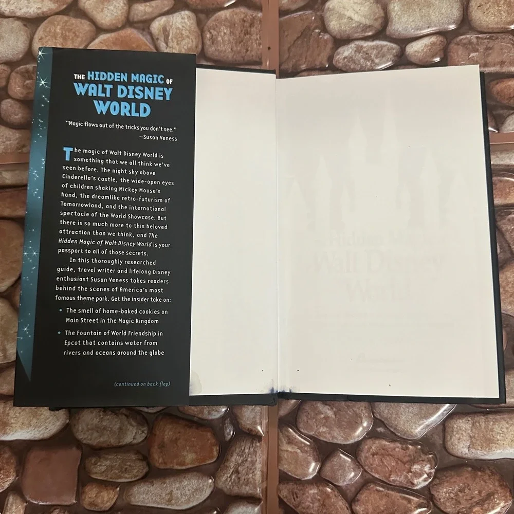 The Hidden Magic of Walt Disney World Susan Veness Disney Guide Book 600 Secrets